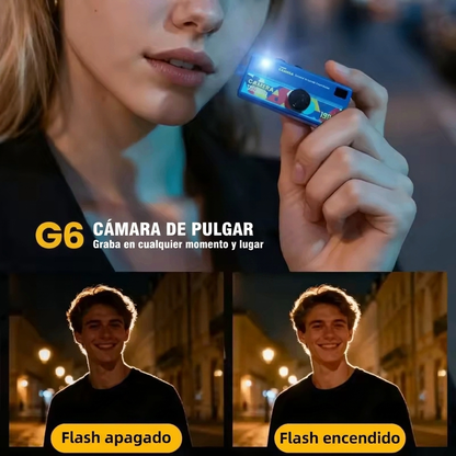 Mini Cámara Retro 1984 – Full HD, Flash y Gran Angular