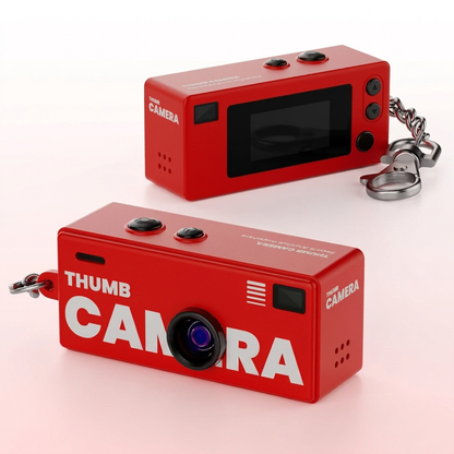 Mini Cámara Retro 1984 – Full HD, Flash y Gran Angular + Tarjeta SD 32GB + USB