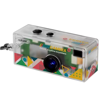Mini Cámara Retro 1984 – Full HD, Flash y Gran Angular + Tarjeta SD 32GB + USB