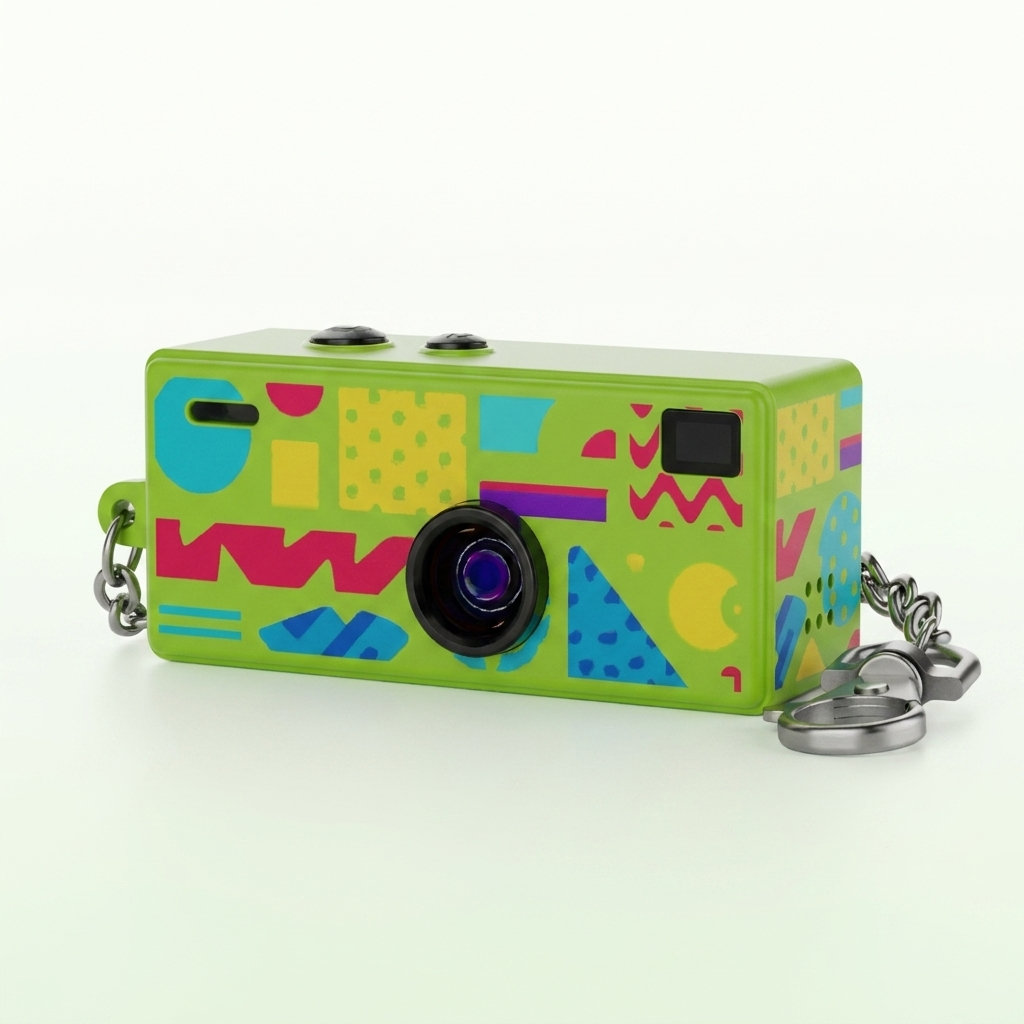 Mini Cámara Retro 1984 – Full HD, Flash y Gran Angular + Tarjeta SD 32GB + USB